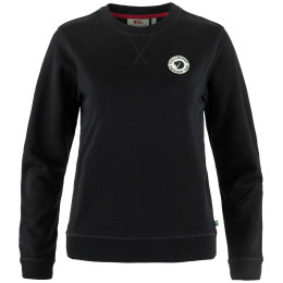 Damen-Sweatshirt Fjällräven 1960 Logo Badge Sweater W schwarz Black