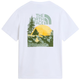 Herren-T-Shirt The North Face M Pitch A Tent Relaxed Ss Tee weiß TNF WHITE