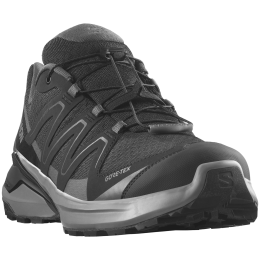 Wanderschuhe Salomon Examotion Gore-Tex schwarz Black / Pewter / Asphalt