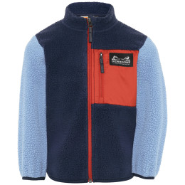 Kinder-Sweatshirt Didriksons Anten Kids Fullzip 2 Winter Blue blau Winter Blue