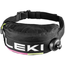 Hüfttasche Leki Drinkbelt Thermo Compact schwarz black-neonpink-neonyellow