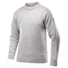 Pullover Devold Nansen Crew Neck grau GrayMelange