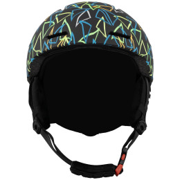 Kinder Skihelm Blizzard Flash junior ski helmet schwarz black/multicolor