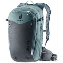 Fahrradrucksack Deuter Compact 14+3 grau/grün graphite-shale
