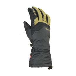 Kinder Skihandschuhe SnowLife JR Lucky GTX Glove schwarz/grün black/khaki