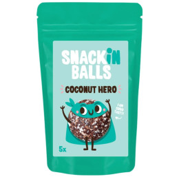 Sportlernahrung SNACKin BALLS Coconut Hero 65 g