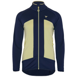 Damen-Sweatshirt Silvini Valdaora blau navy-yellow