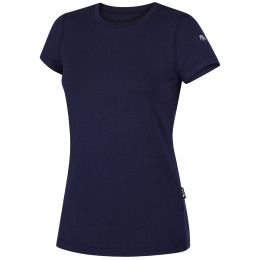 Damen-T-Shirt Zulu Bambus 210 Short dunkelblau navy