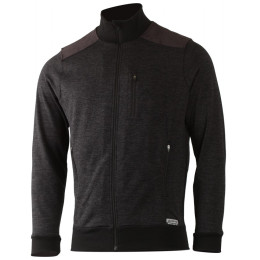 Herren-Sweatshirt Lasting Warol grau Grey