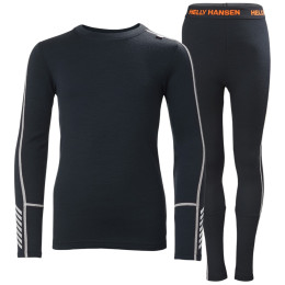 Kinder-Funktionsset Helly Hansen Jr Lifa Merino Midweight Set dunkelblau 596 Navy