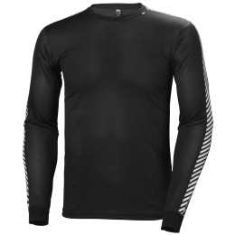 Herren-Funktionsshirt Helly Hansen HH Lifa Stripe Crew schwarz Black