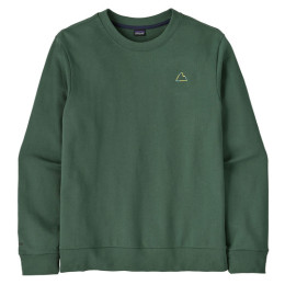 Herren-Sweatshirt Patagonia M's Fitz Roy Massif Daily Crew grün Canopy Green