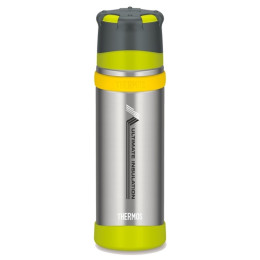 Thermoflasche - beschädigt Thermos Mountain FFX 0,5 l silber Lime