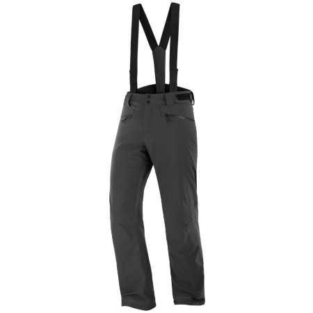 Herren-Skihose Salomon Edge Pant M schwarz DEEP BLACK
