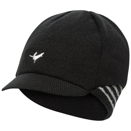 Mütze SealSkinz Belgian Style Cycling Cap schwarz Black