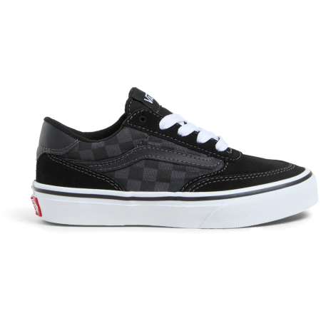 Kinderschuhe Vans Brooklyn Ls schwarz/grau Checkerboard Black/Asphalt