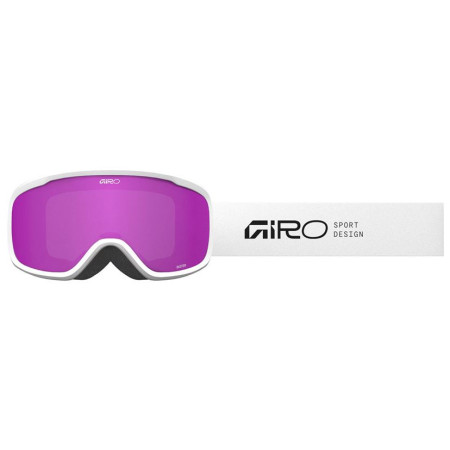 Skibrille Giro Buster White Stacked-Amber Pink