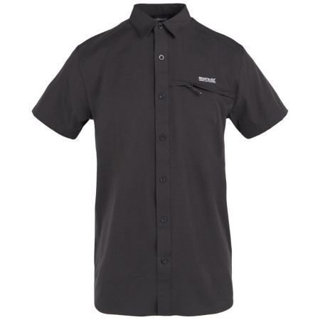 Herrenhemd Regatta Trav Pack Awy SS Shrt grau Ash