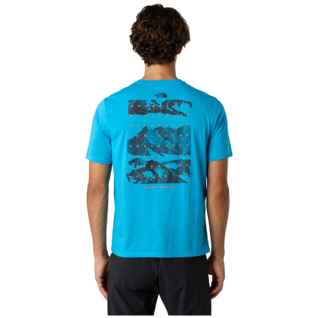Herren T-Shirt The North Face M Foundation Mountains Faces Tee