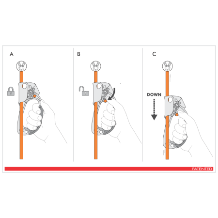 Seilklemme Skylotec Quick Up+