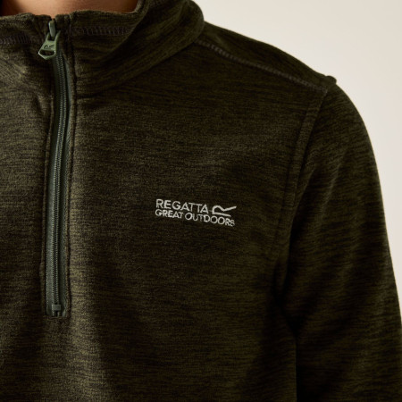Kinder-Sweatshirt Regatta Hot Shot Marl Dark Khaki