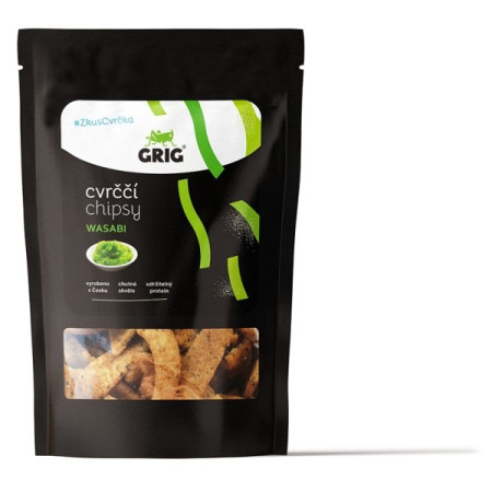 Grillen-Chips Grig Wasabi schwarz
