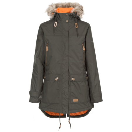 Damenjacke Trespass Clea grün DARK KHAKI