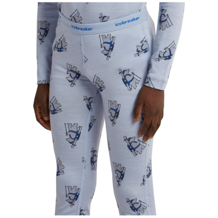 Kinder-Funktionsunterwäsche Icebreaker Kids M 200 Oasis Leggings Bear Tour AOP