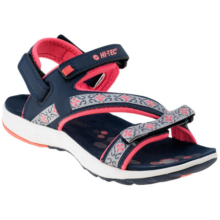 Kindersandalen Hi-Tec Maleno Jrg grau/rosa Navy/Watermelon Red