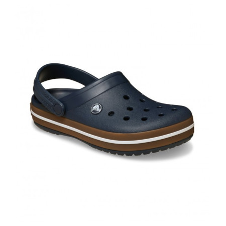 Herrenpantoffeln Crocs Crocband Gum Clog dunkelblau Navy