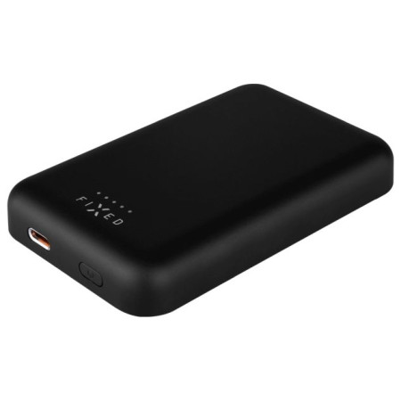 Kabellose Powerbank FIXED MagZen mit kabellosem Laden schwarz Black