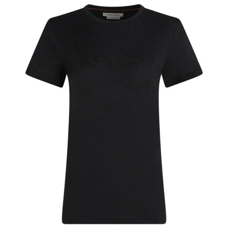 Damen-Funktionsshirt Icebreaker Women M 150 Tech Lite SS Tee IBStitchlin schwarz Black
