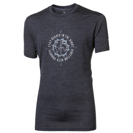 Herren-Funktionsshirt Progress OS Sullan "Compass" 24QM grau DarkGray