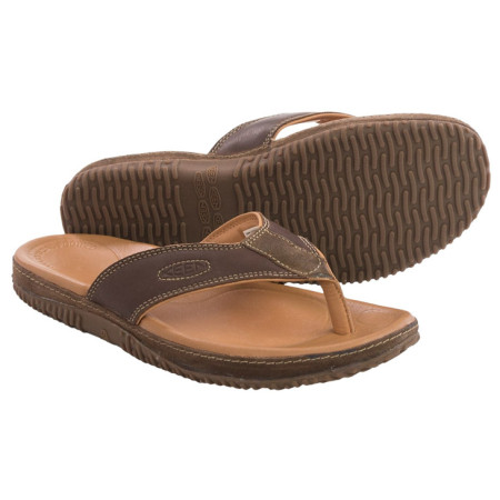 Herrenpantoffeln Keen Hilo Flip M braun DarkEarth