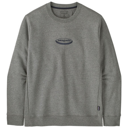 Herren-Sweatshirt Patagonia Men's '95 Oval Logo Uprisal Crew Sweatshirt grau Gravel Heather