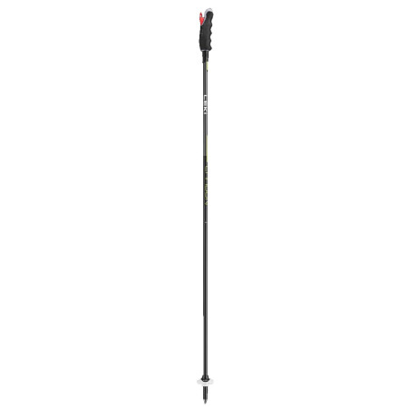 Skistöcke Leki Carbon 12 3D schwarz/grau black-dark anthracite-neonyellow
