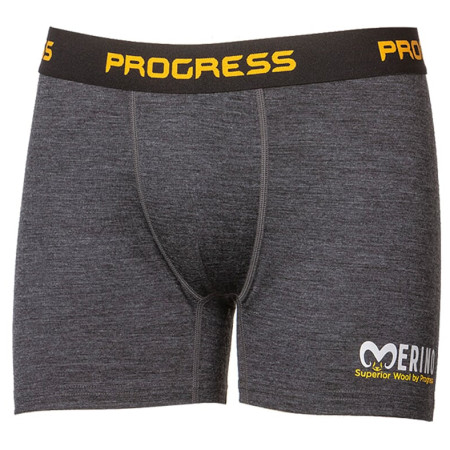 Herrenshorts Progress MW SKN grau šedý melír