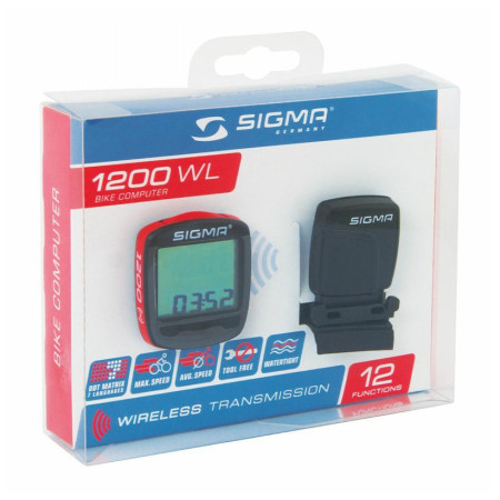Fahrradcomputer Sigma BaseLine 1200 WL - bezdrátový
