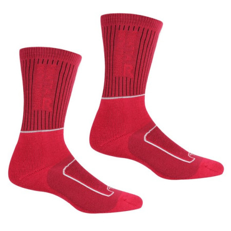 Damensocken Regatta LdySamaris2Season rot Chrypink/Whi