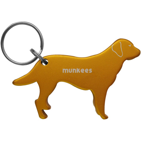 Schlüsselanhänger Munkees Otvírák labrador mix1