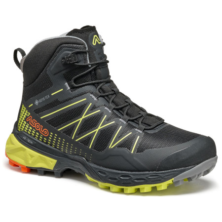 Kinder Outdoor-Schuhe Asolo Tahoe Mid JR GTX schwarz/gelb black/safery yellow/B056