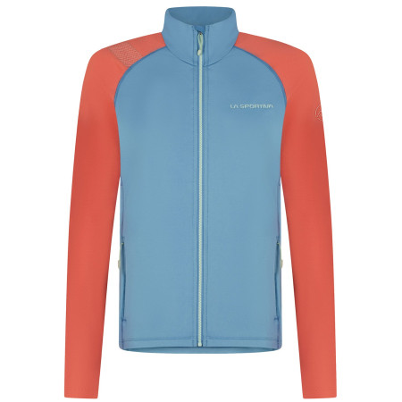 Damen-Sweatshirt La Sportiva Hera Jkt W blau/rot Atlantic/Paprika