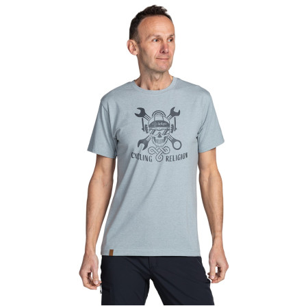 Herren-T-Shirt Kilpi Skully hellgrau light grey