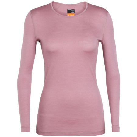 Damen-T-Shirt Icebreaker Women's 200 Oasis Long Sleeve rosa Opal