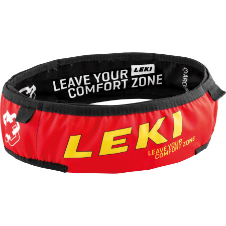 Gürtel für Stöcke Leki Trail Running Pole Belt rot RedYellow