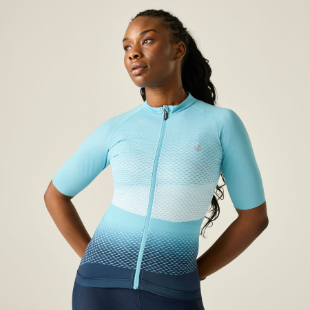 Damen-Radtrikot Dare 2b Lightnint short sleeve printed jersey