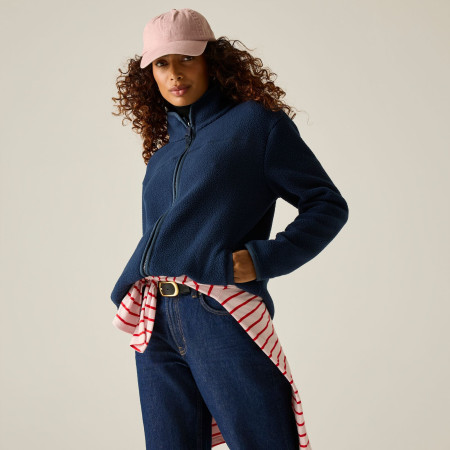 Damen-Sweatshirt Regatta Womens Frankie Borg Full Zip