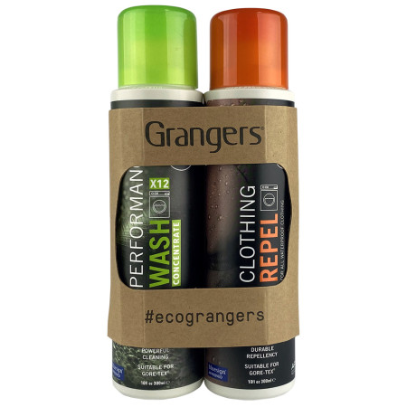 Reinigungsmittel Granger's Performance Wash + Clothing Repel schwarz