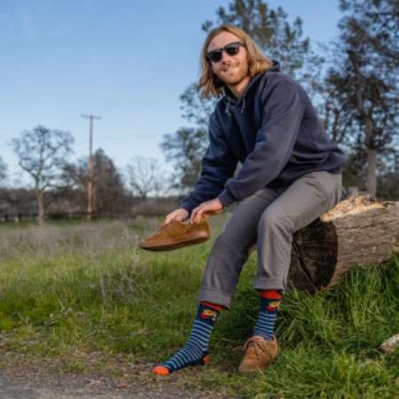 Herrensocken Darn Tough Animal Haus Crew