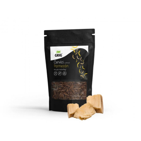 Essbare Würmer Grig Parmesan